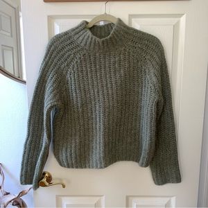 Vince New Green Knit Sweater